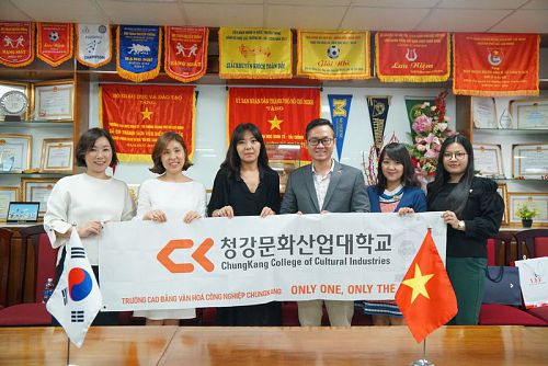 ChungKang College of Cultural Industries Korea proposes partnership with UEF