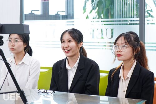UEF students interview for internships in Japan