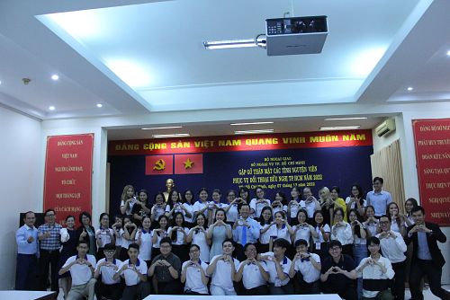 IR students participated in the first HCMC Friendship Dialogue in 2022