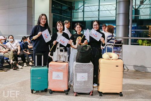 Sending off UEFers with hopes and pride for Internship in Japan