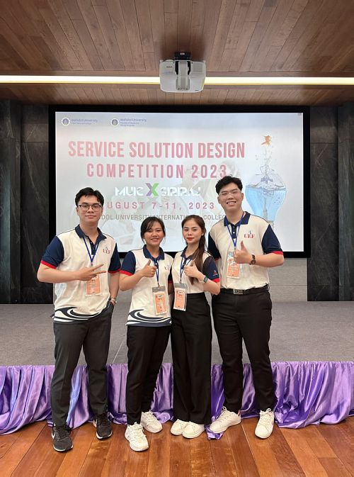 UEFers successfully complete Service Solution Design Competition in Thailand