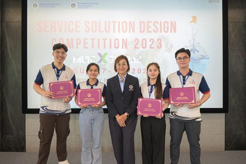 UEFers at Service Solution Design International Competition gain valuable experiences