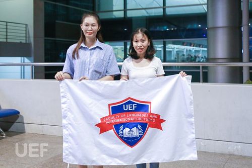 6 more students from UEF start their international internship in Japan