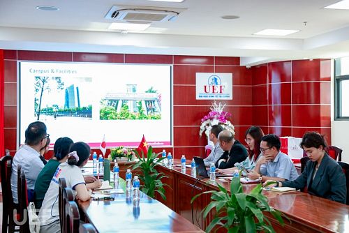 The aim of expanding international cooperation between UEF and Nakashibetsu’s officials (Japan)
