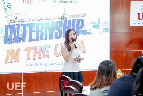 UEF promotes international internship opportunities in the USA for students