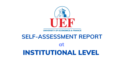 SELF-ASSESSMENT REPORT AT INSTITUTIONAL LEVEL