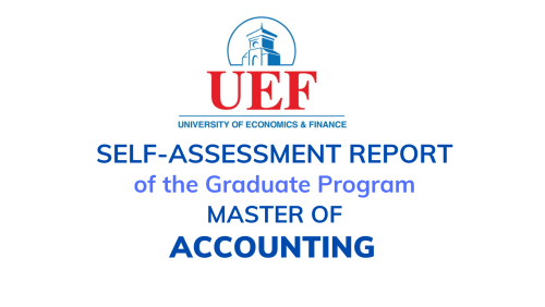 SELF-ASSESSMENT REPORT OF THE GRADUATE PROGRAM – MASTER OF ACCOUNTING