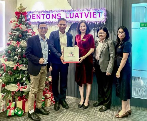 UEF and Dentons Luat Viet seeks partnership, Prepares for MOU signing on February 2025.