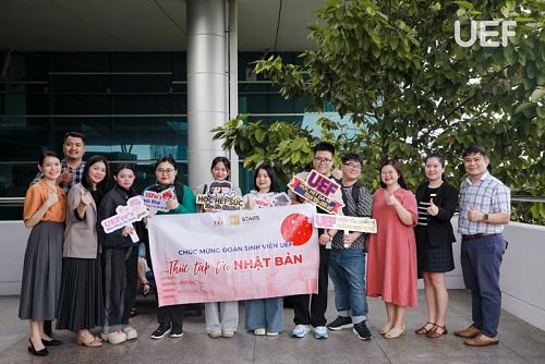 6 UEFers ready for the new journey of winter internship program in Japan
