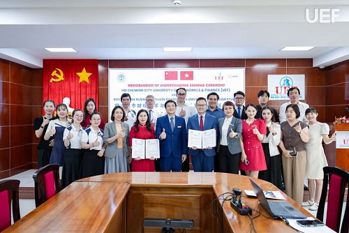 UEF Signs MOU with Guangdong University of foreign studies, strengthening international cooperation