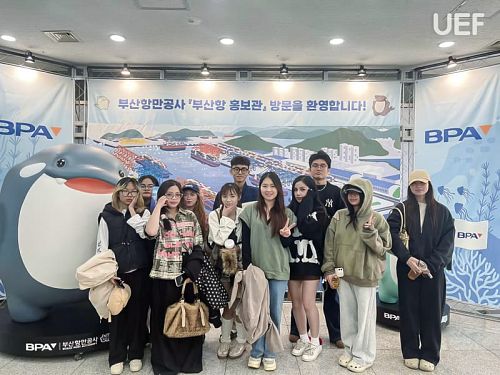 UEFers complete the international semester in Korea, enriching numerous knowledge and good practices