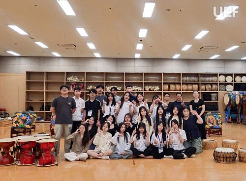UEFers Return from International Summer Camp in Korea with Rich Cultural Experiences