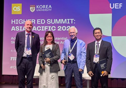 UEF Leadership Delegation Attends QS Higher Ed Summit 2025 in the Republic of Korea
