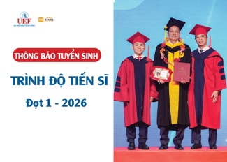 UEF Announces Doctoral Program Admissions – Intake 1, 2026