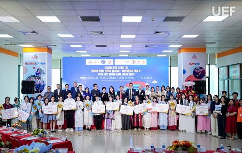 UEF students win First Prize at the 4th Expanded Chinese Speech Contest in the Southern Region 2025