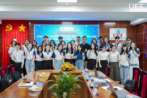 UEFers actively compete in a scientific research competition in Finance, Accounting, and Auditing