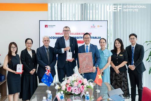 UEF International Institute Strengthens Partnership with Macquarie University