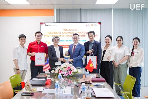 UEF welcomes the President of UCSI Malaysia, promoting the implementation of international programs