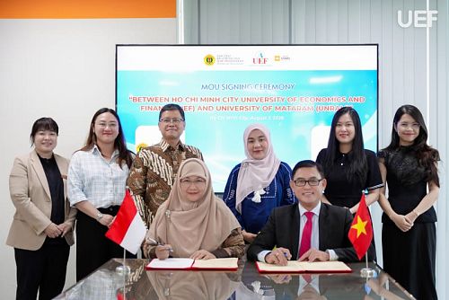 UEF signs MOU with Mataram University - Indonesia, fostering research and academic exchange