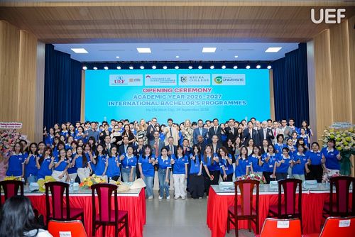 UEF held the Opening Ceremony for the International Bachelor’s programmes