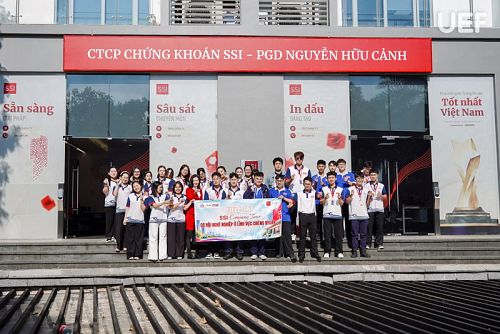 UEFers explored professional working environment at SSI Securities Corporation