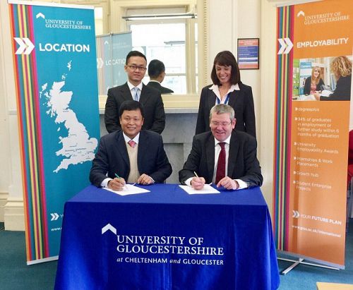 Training cooperation between UEF and the University of Gloucestershire (UK)