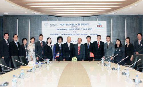 UEF forms strategic partnership with Bangkok University, Thailand