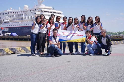 UEF’s Students Jointly See the Ship for Southeast Asian and Japanese Youth Programme.
