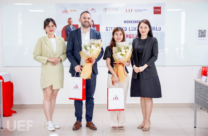 UEFers chuẩn bị tinh thần để 'Step into Luxury World with Hospitality ...