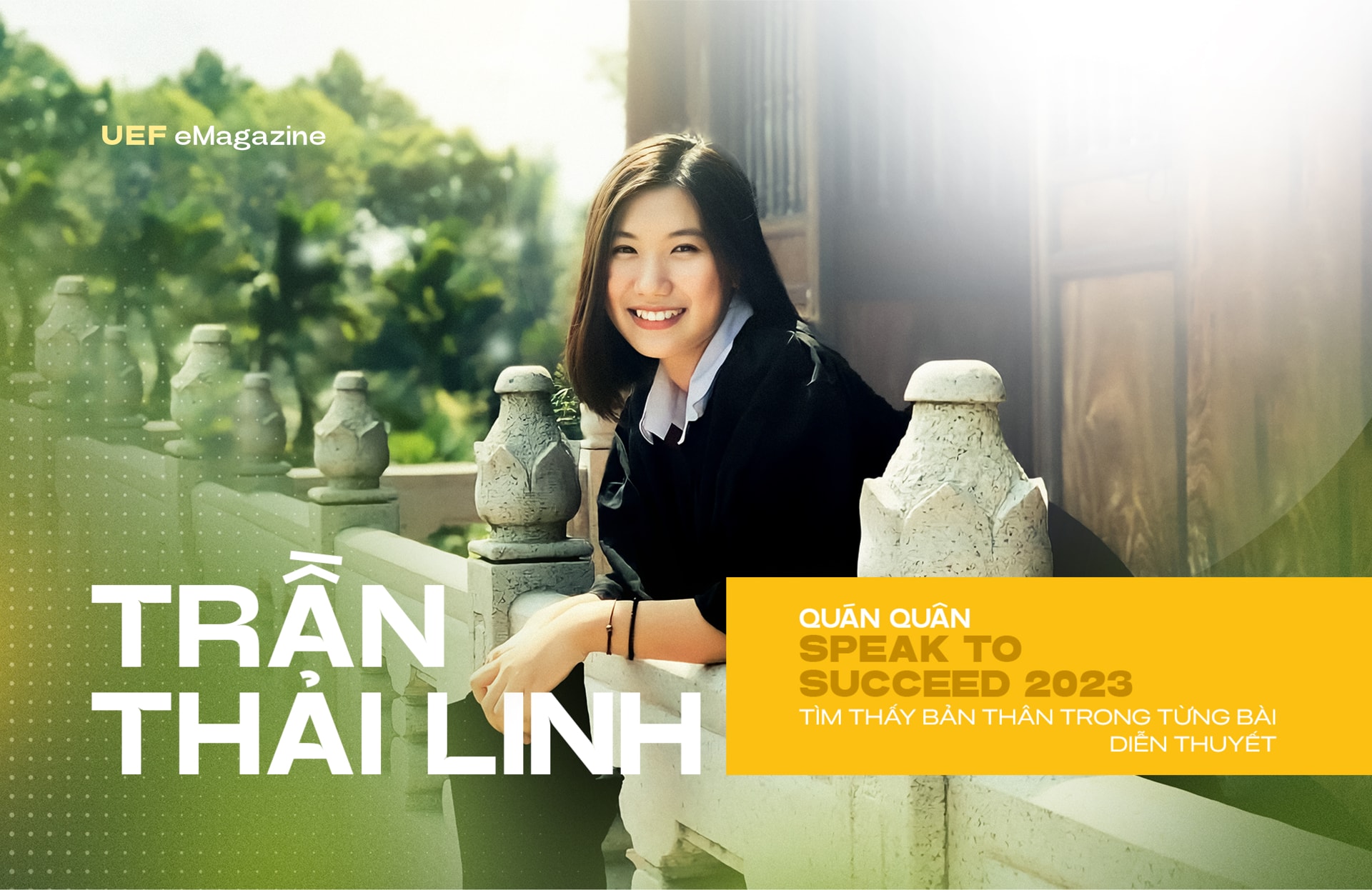 Trần Thải Linh - Quán Quân 'Speak to Success 2023' tìm thấy bản thân ...