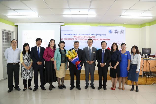 UEF giao lưu cùng Đại học Tế Nam - Đài Loan 