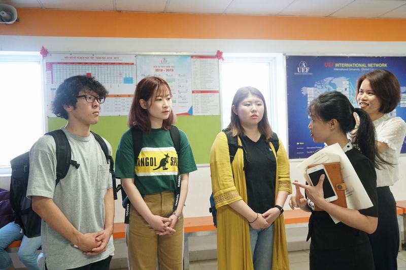 sinh viên Nhật đến thực tập 3