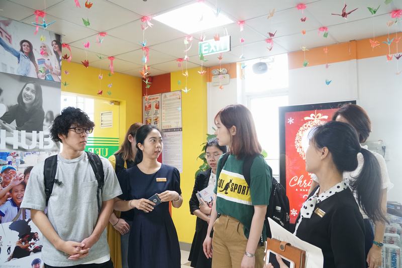 sinh viên Nhật đến thực tập 4