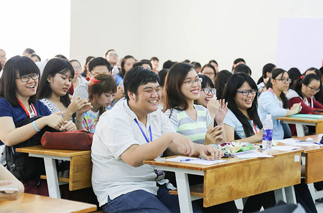 Các bạn sinh viên yêu thích tiếng Anh có cơ hội gặp gỡ, giao lưu cùng nhau