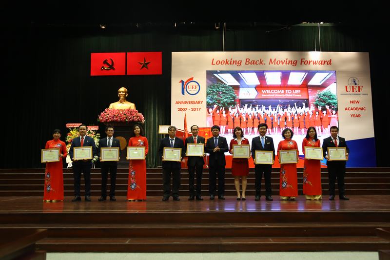 Khai giảng - kỷ niệm 10 năm thành lập UEF 7