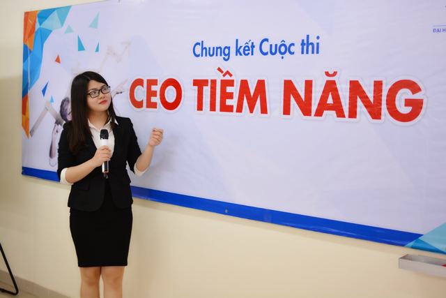 Vân Anh trong cuộc thi CEO tiềm năng 