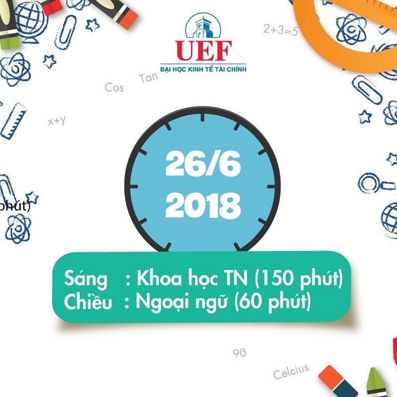 Lịch thi THPT quốc gia 2018 3