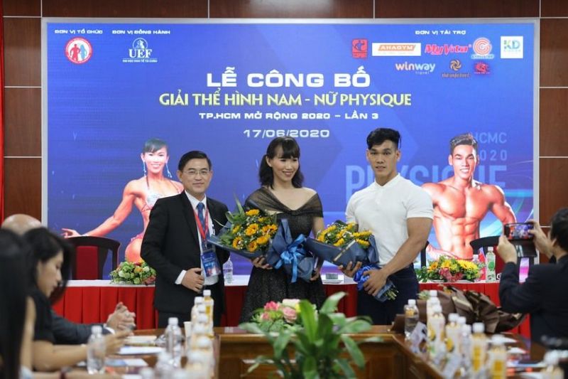 Buổi công bố giải thể hình nam - nữ lần 3 năm 2020
