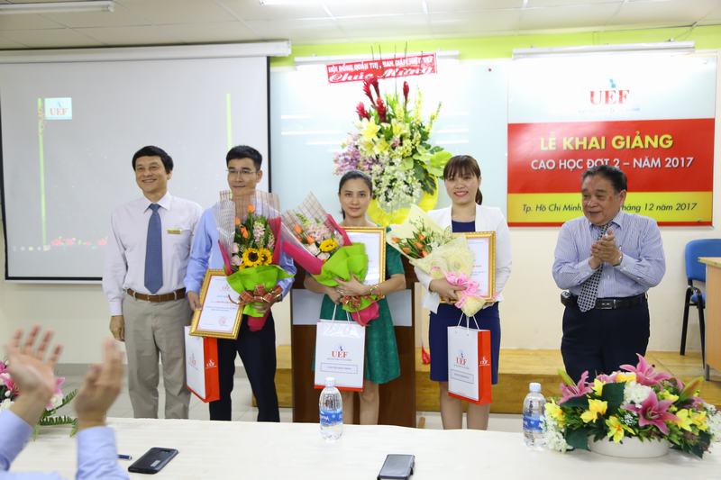 Khai giảng cao học đợt 2 2017 UEF 1