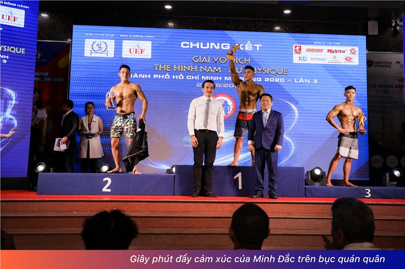 Minh Đắc HCV bảng trẻ Physique