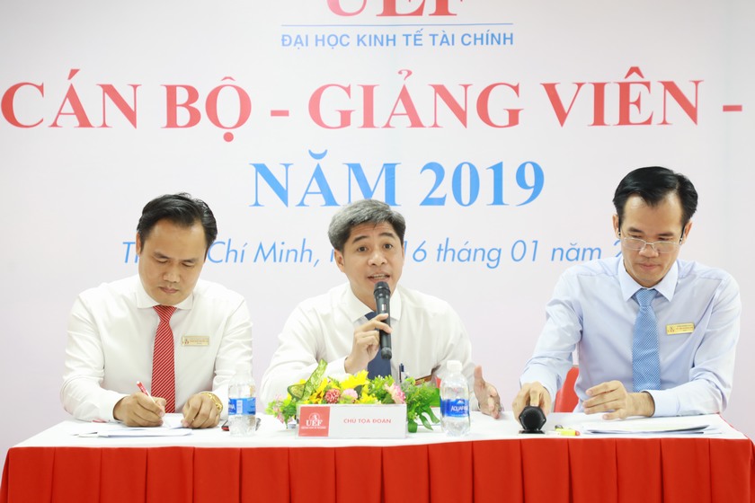 hội nghị cán bộ - giảng viên -nhân viên UEF 2019