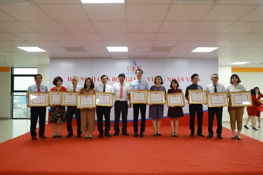 hội nghị cán bộ - giảng viên -nhân viên UEF 2019