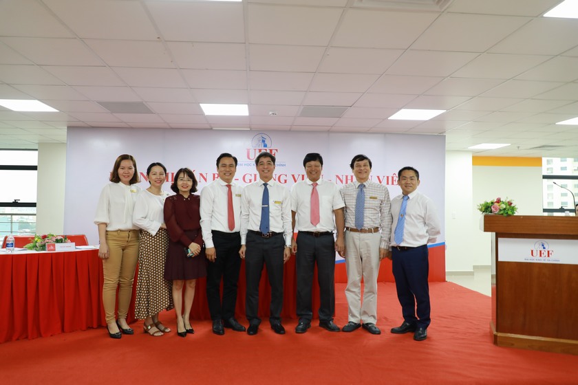 hội nghị cán bộ - giảng viên -nhân viên UEF 2019