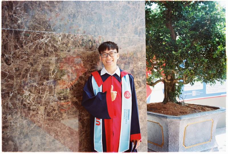 Võ Hữu Đan, sinh viên ngành truyền thông đa phương tiện uef
