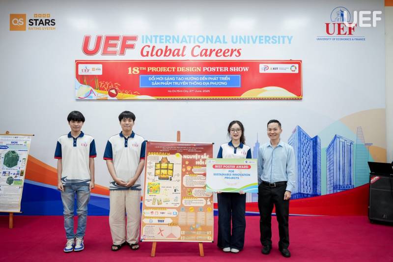 Project Design, chương trình đào tạo UEF, poster