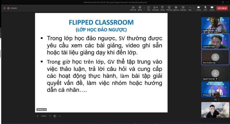 Khám phá lớp học đảo ngược  mô hình tối ưu của giáo dục hiện đại