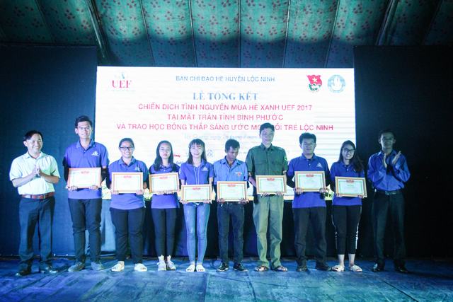 Tổng kết mùa hè xanh UEF