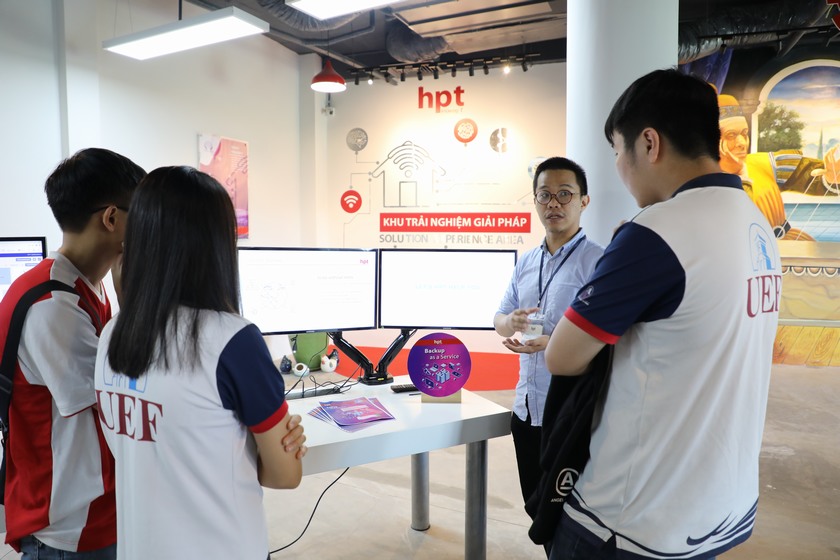 Sinh viên khoa CNTT tham quan doanh nghiệp