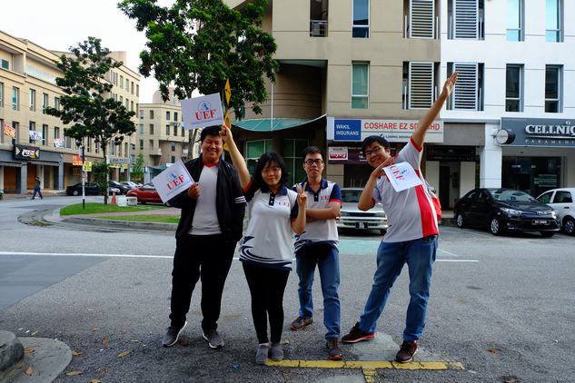 Sinh viên UEF chính thức “check in” tại Đại học SEGi – Malaysia