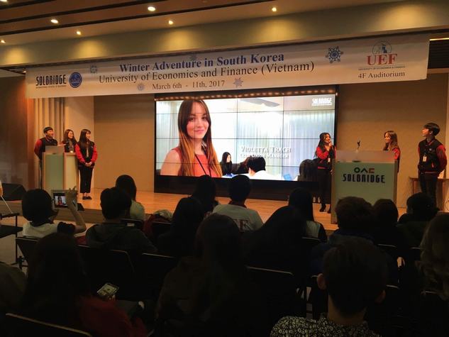 Hành trình học tập tại Hàn Quốc của sinh viên UEF trong ngày đầu tiên